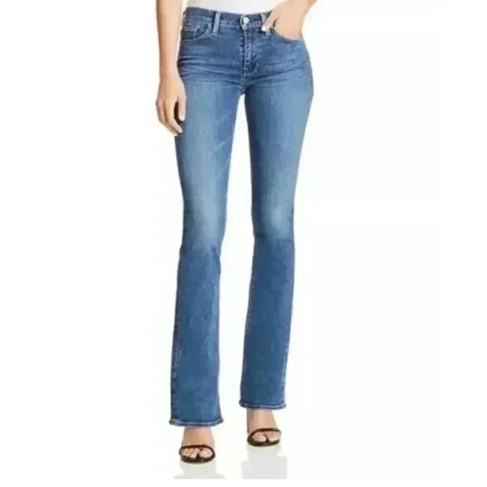 NWT Hudson Drew Boot Mid Rise Med
Wash Stretch Denim Jeans Sz 26 MSRP $195